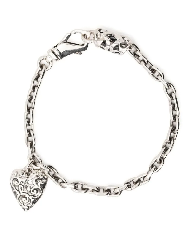 Emanuele Bicocchi Armband mit Arabesque-Anhänger - Silber Silber