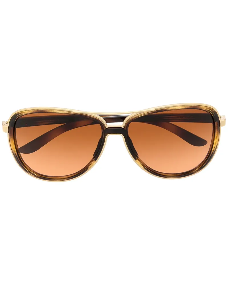 Oakley Split Time Pilotenbrille - Gold Gold