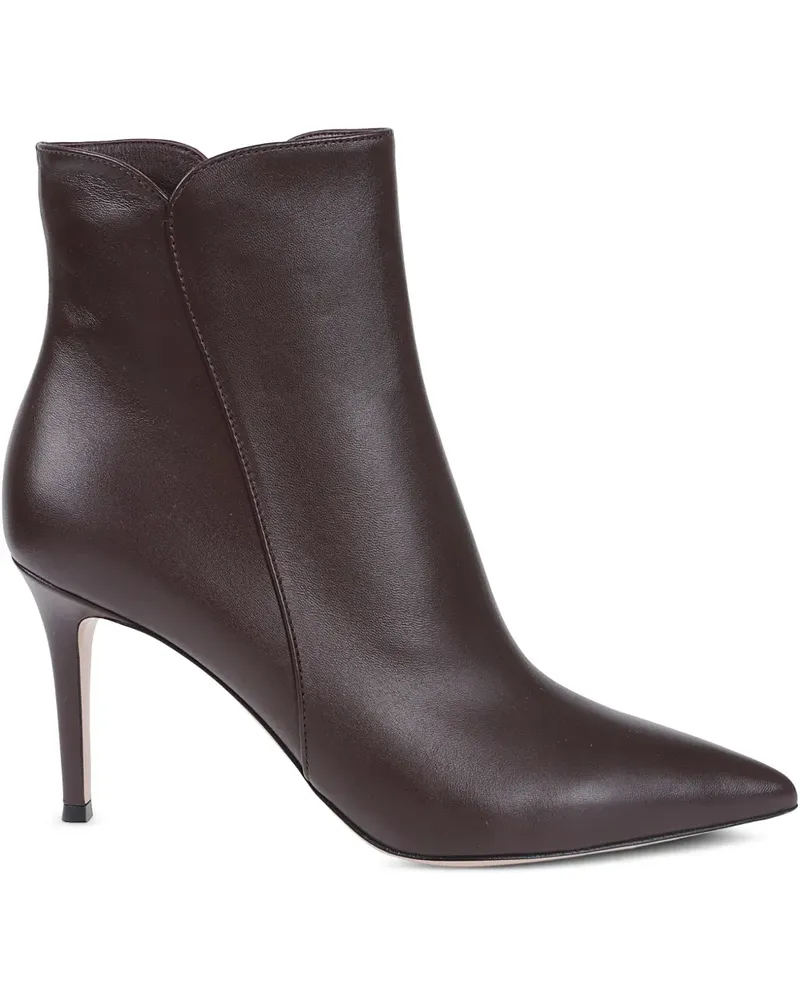 Gianvito Rossi Levy Stiefeletten mit Absatz - Braun Braun