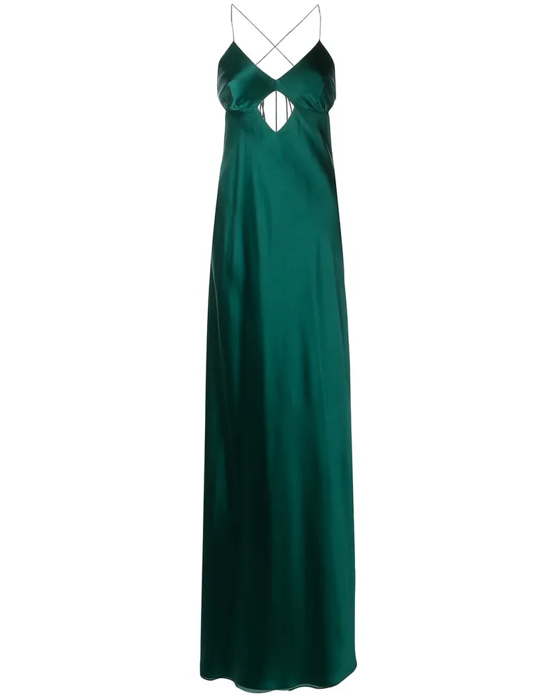 mason by michelle mason Abendkleid mit Cut-Out - Grün Grün