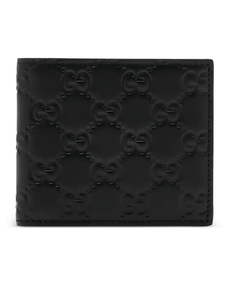 Gucci GG-debossed wallet - Schwarz Schwarz