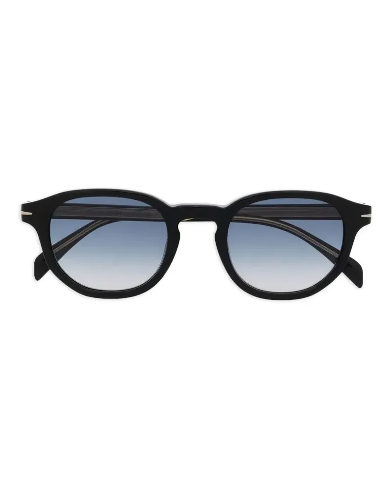 EYEWEAR by DAVID BECKHAM Runde DB 1007/S Sonnenbrille - Schwarz Schwarz