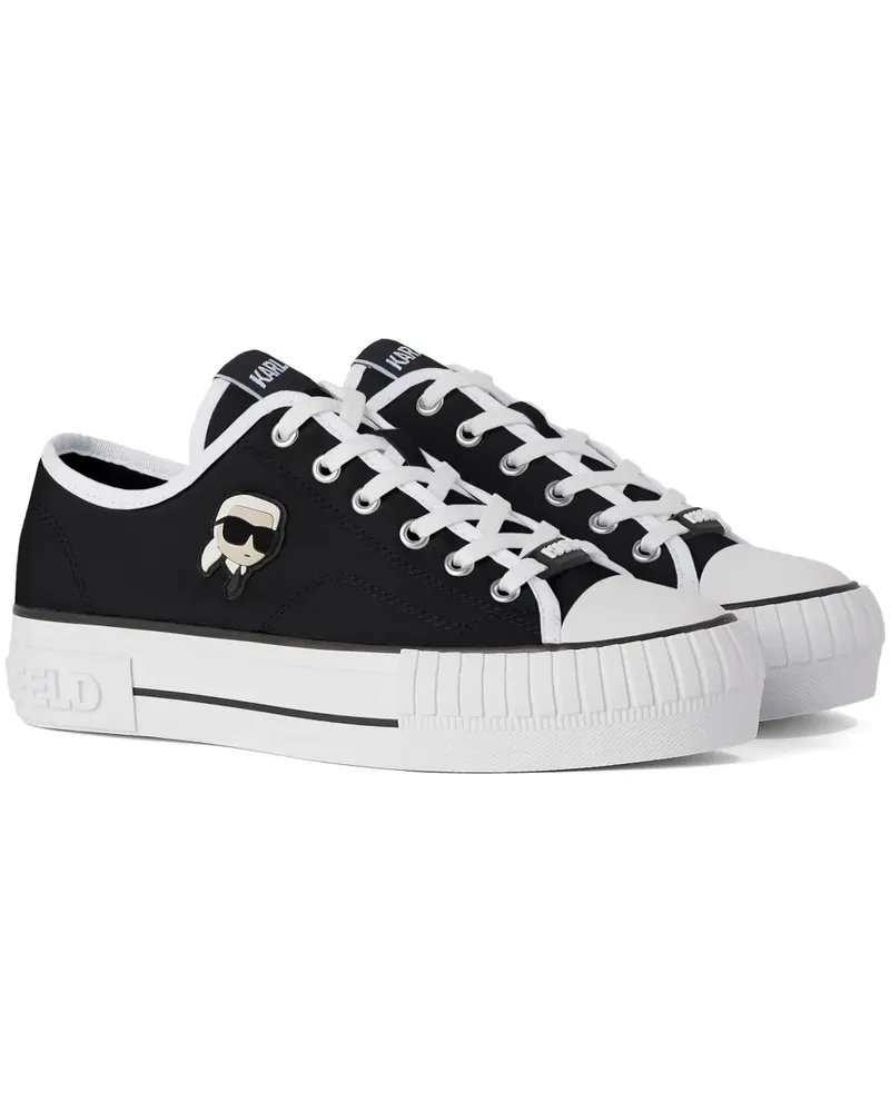 Karl Lagerfeld Ikon Kampus Max Sneakers - Schwarz Schwarz