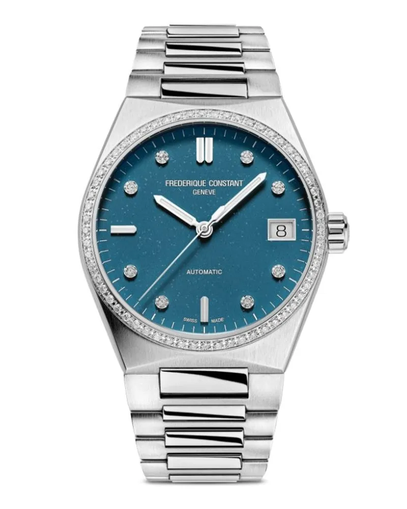 Frédérique Constant Highlife Ladies Automatic Sparkling 34mm - Blau Blau