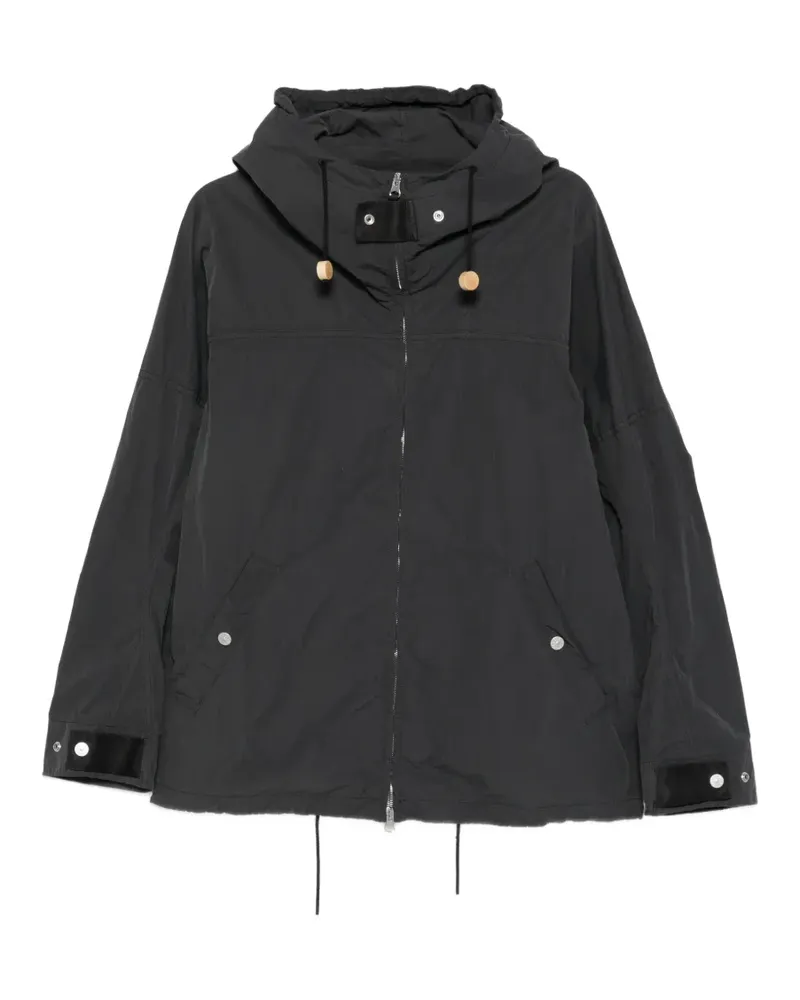 Stone Island Kapuzenjacke mit Kordelzug - Grau Grau