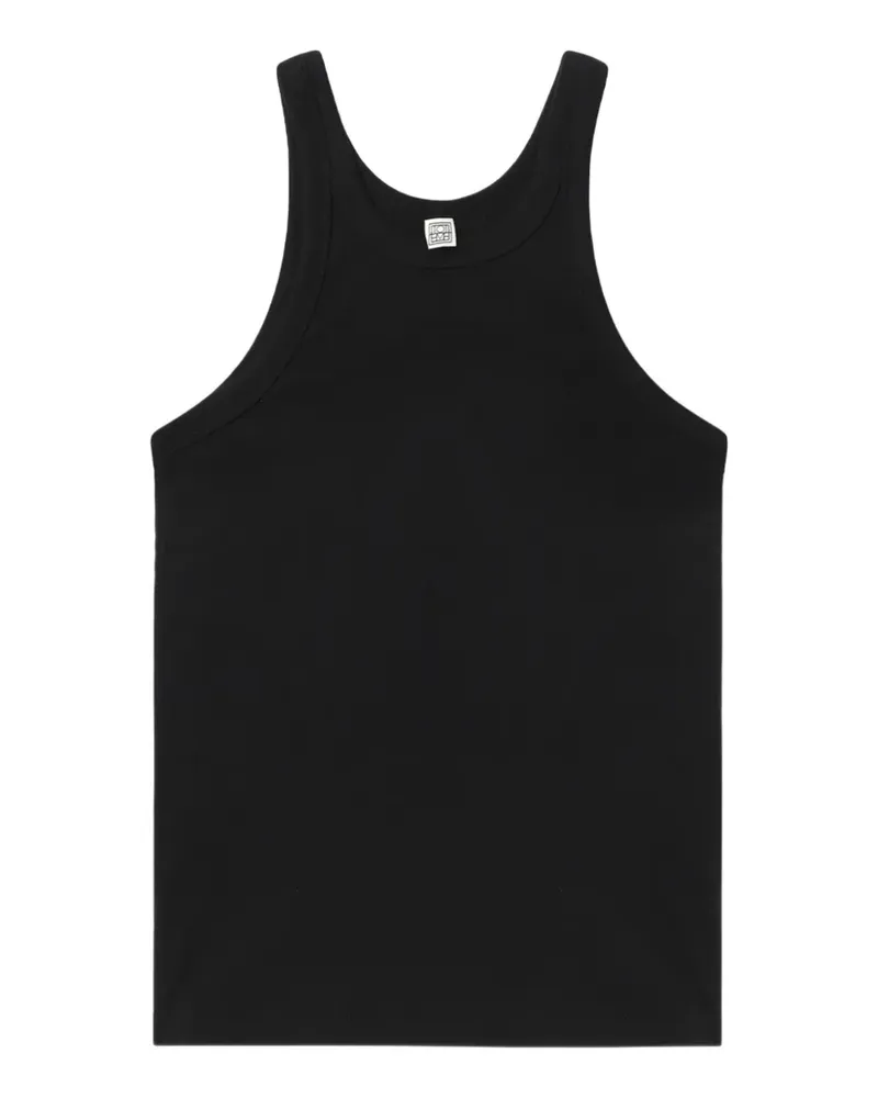 Totême Trägershirt mit Rundhalsausschnitt - Schwarz Schwarz