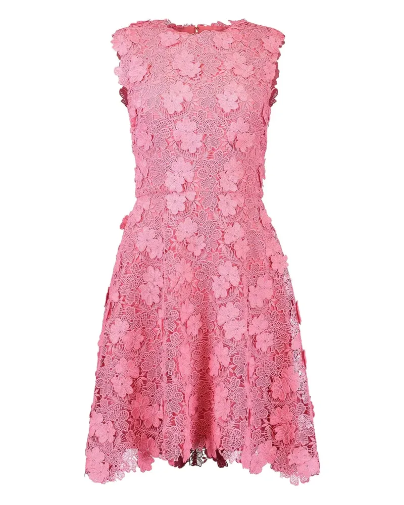 Monique Lhuillier floral-lace dress - Rosa Rosa