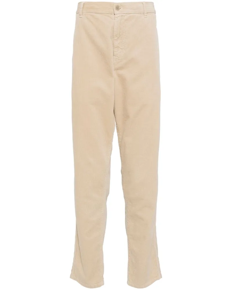 ASPESI Elegante Hose aus Cord - Nude Nude