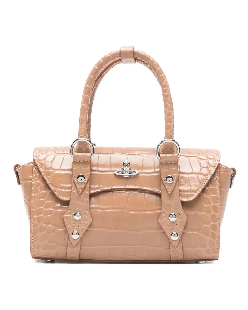 Vivienne Westwood mini Bettina tote bag - Nude Nude