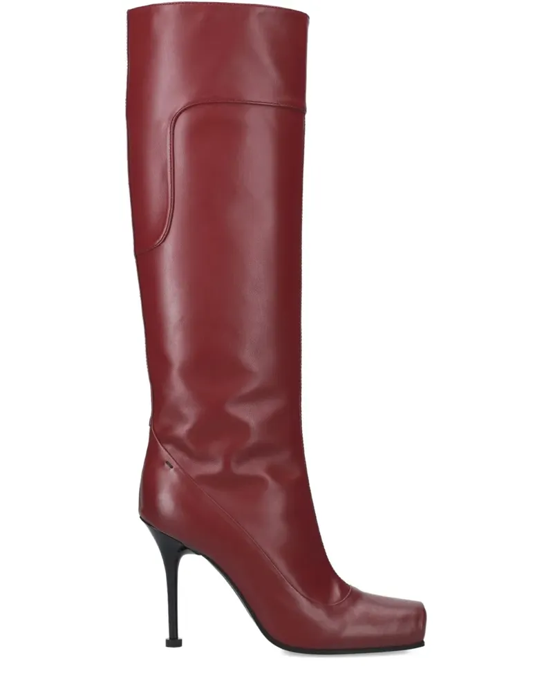 Premiata square toe heel boots - Rot Rot