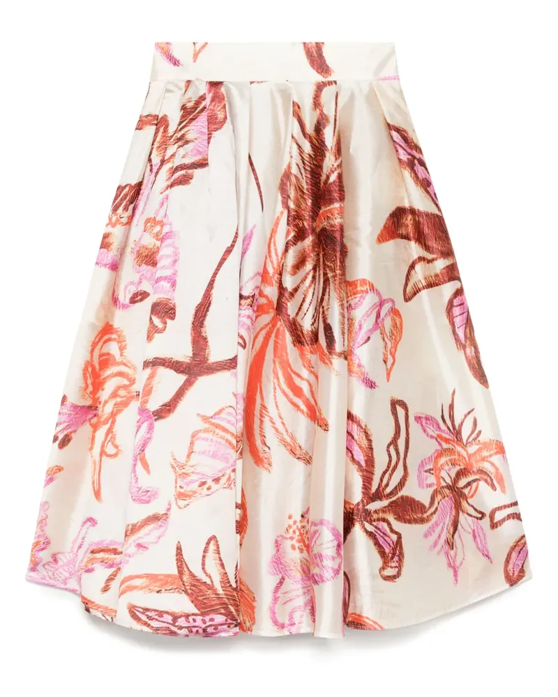 Stella Jean Rock mit Print - Nude Nude