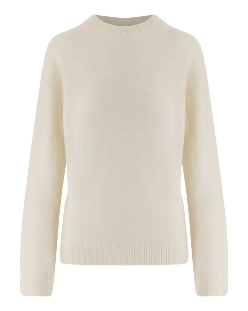 Vince Kaschmirpullover mit rundem Ausschnitt - Nude Nude