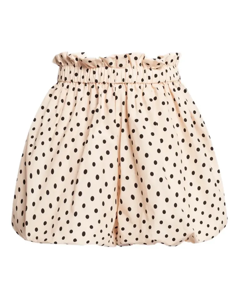 Weili Zheng polka-dot shorts - Nude Nude