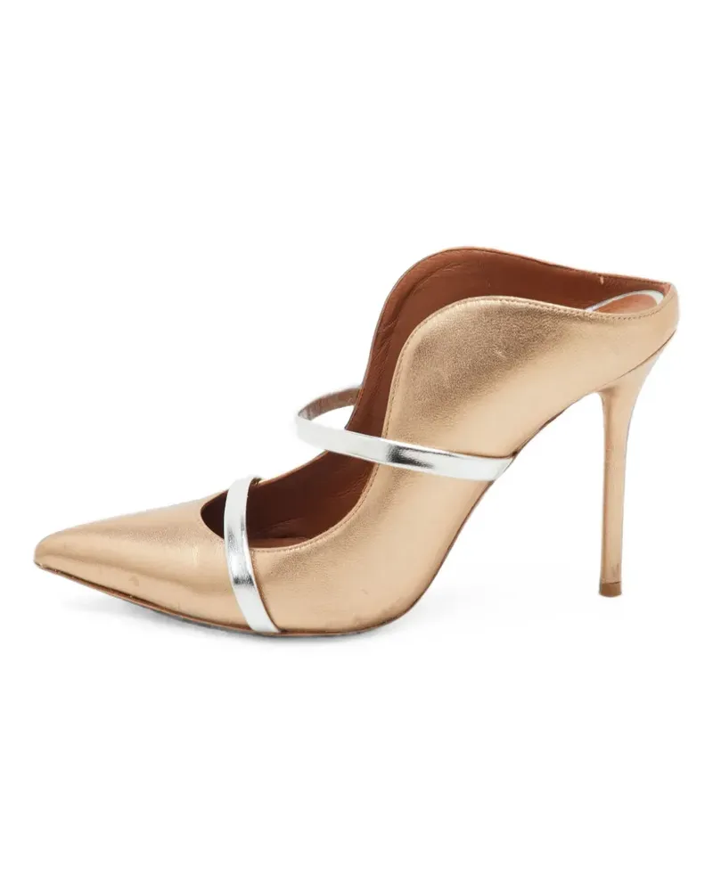 Malone Souliers Maureen Mules - Gold Gold
