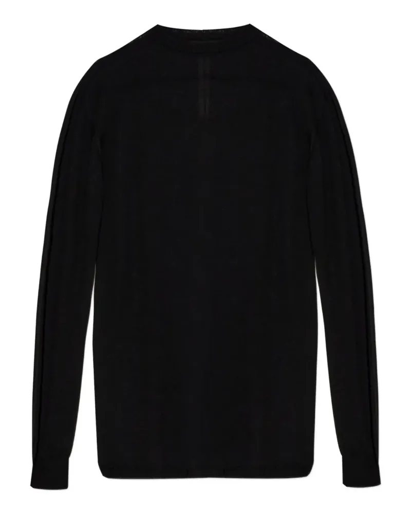 Rick Owens mock-neck sweater - Schwarz Schwarz