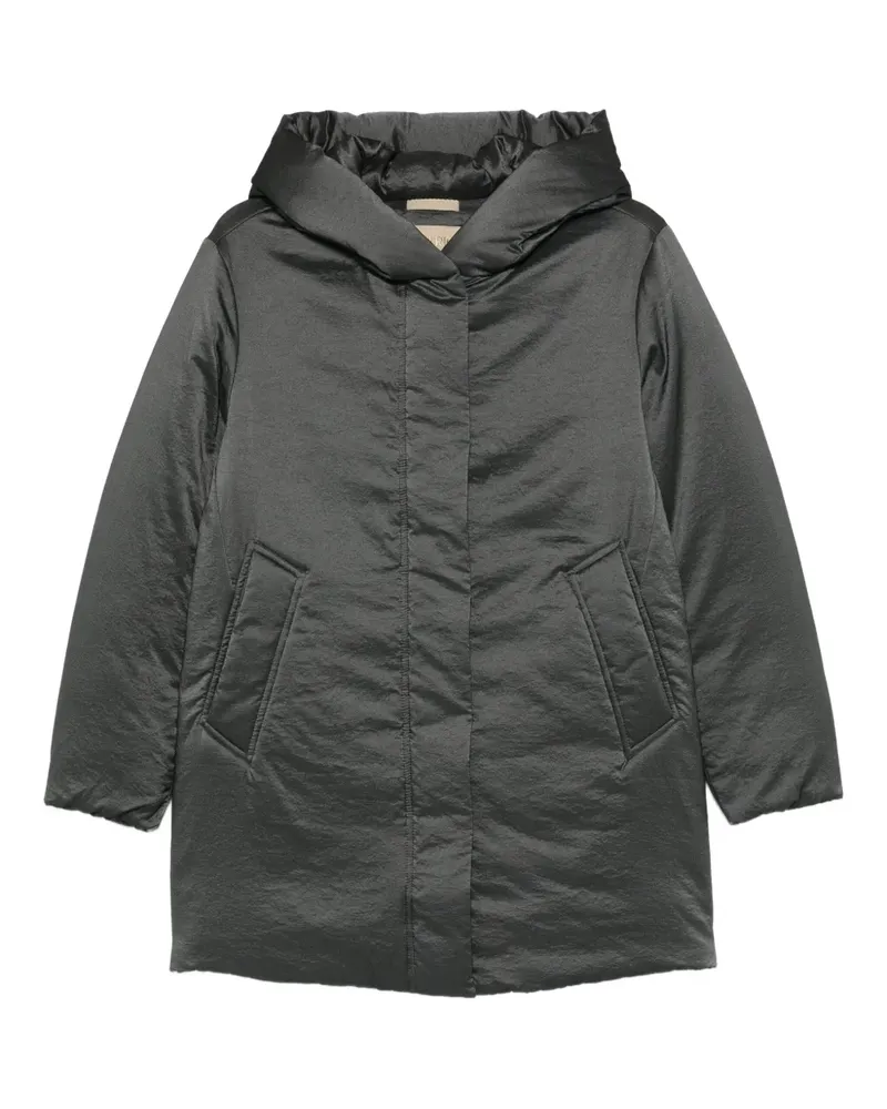 Woolrich Marylin hooded pocket coat - Grau Grau