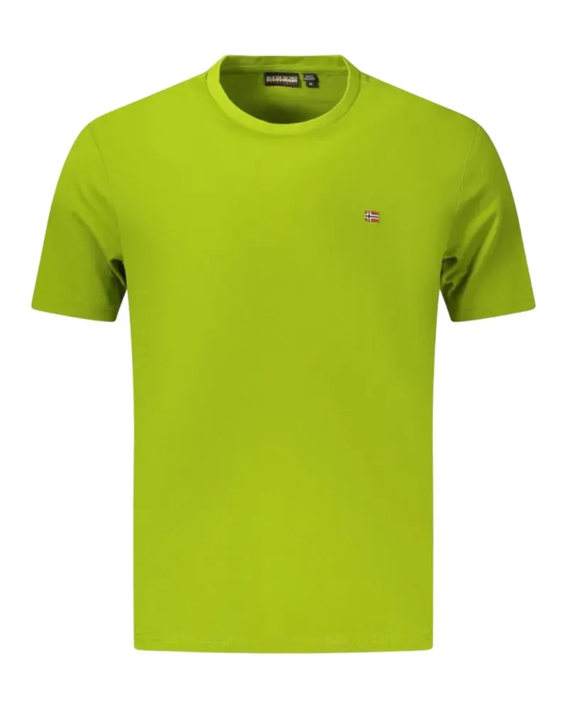 Napapijri logo-patch T-shirt - Grün Grün