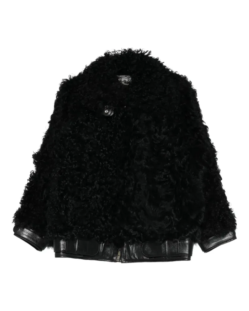 Golden Goose Osanne Jacke aus Shearling - Schwarz Schwarz