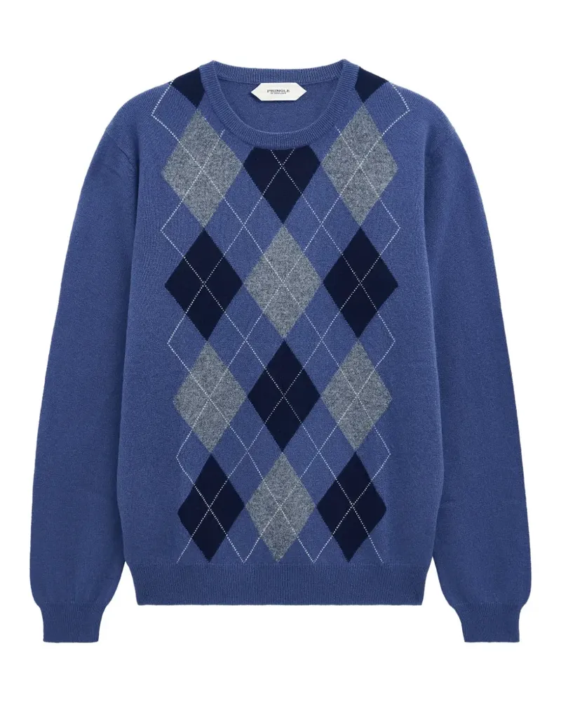 Pringle of Scotland Pullover mit Argyle-Muster - Blau Blau