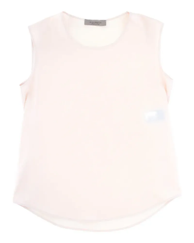 D.EXTERIOR Top mit U-Ausschnitt - Rosa Rosa