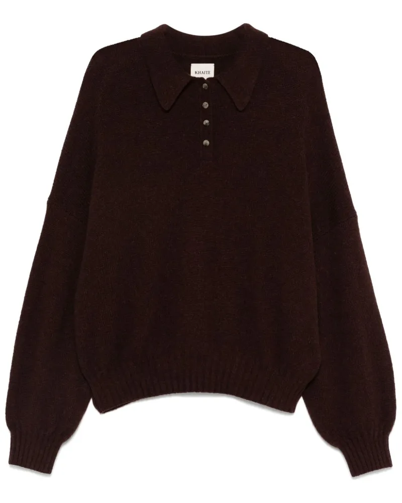 KHAITE Rene Pullover - Braun Braun