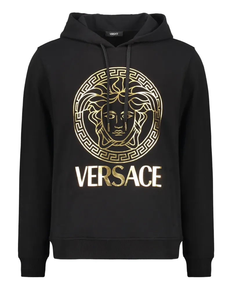 Versace Klassischer Hoodie - Schwarz Schwarz