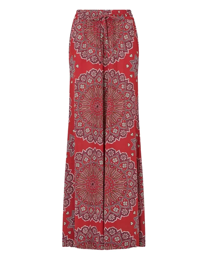 Hayley Menzies Hose mit Blumenmuster - Rot Rot