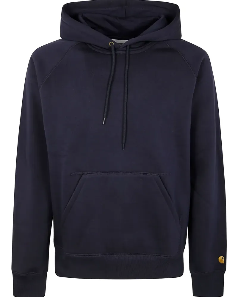 Carhartt WIP Hoodie mit Logo-Stickerei - Blau Blau