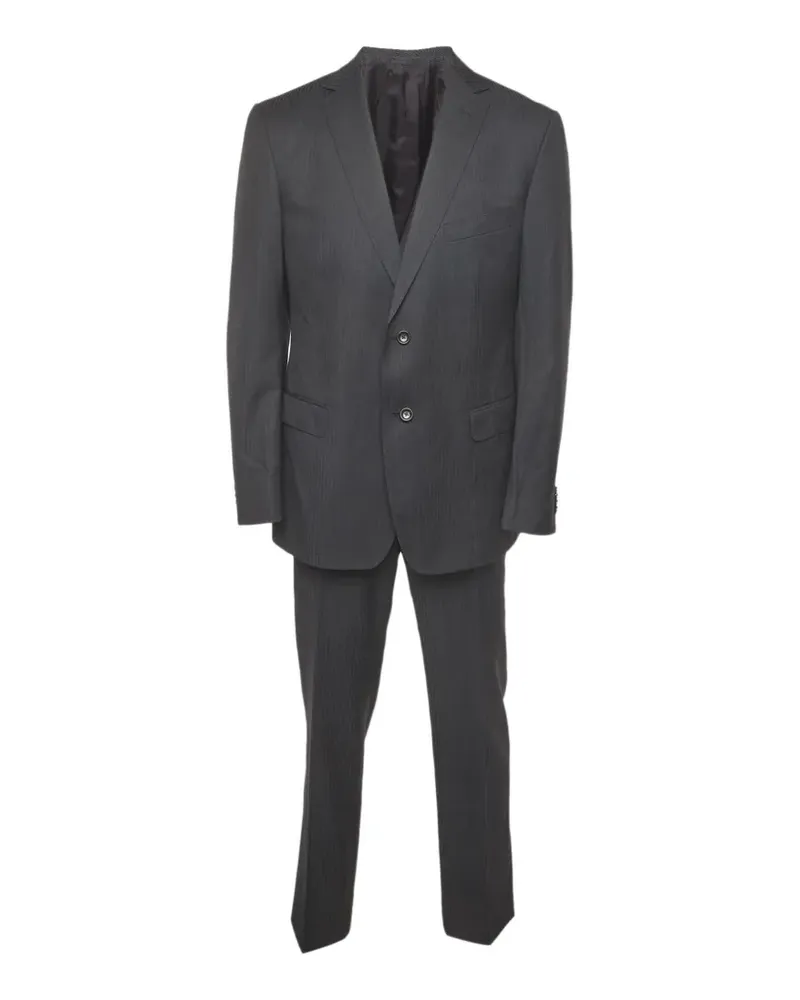 Ermenegildo Zegna pinstripe regular-fit suit - Grau Grau