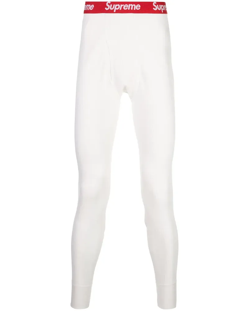 Supreme Being Hanes' Thermohose - Weiß Weiß