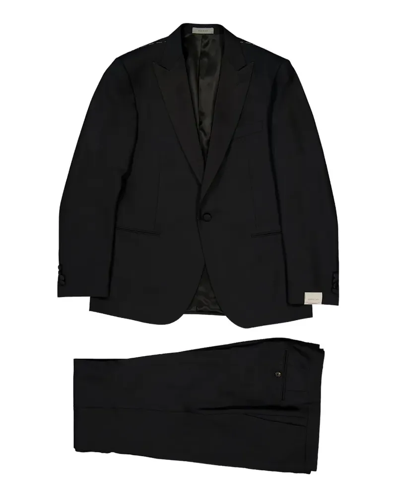 Corneliani peak-lapel virgin-wool suit - Grau Grau