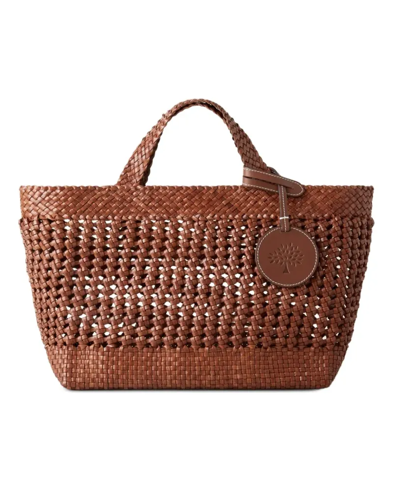Mulberry Kleine Tote Bag mit Anhänger - Braun Braun