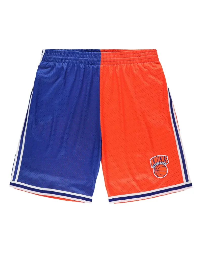 Mitchell & Ness NBA New York Knicks 1991 Swingman Shorts - Orange Orange