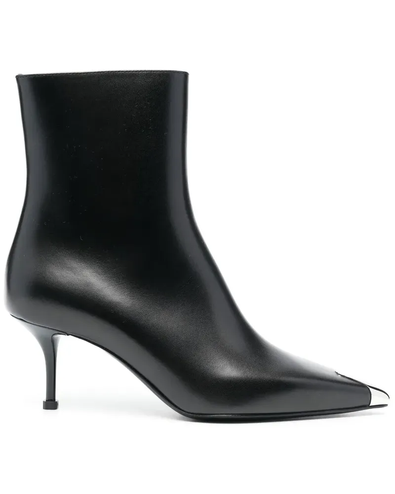 Alexander McQueen Klassische Stiefeletten 70mm - Schwarz Schwarz