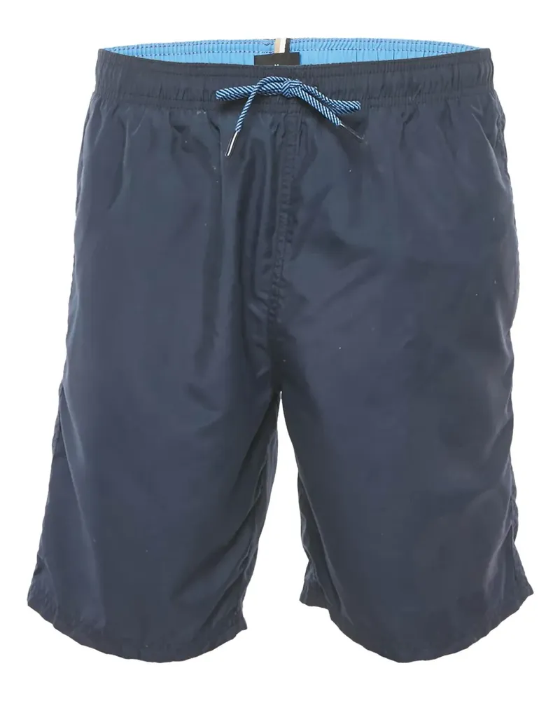 HUGO BOSS Badeshorts mit elastischem Bund - Blau Blau