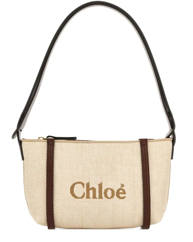 Chloé Carry Schultertasche - Nude Nude