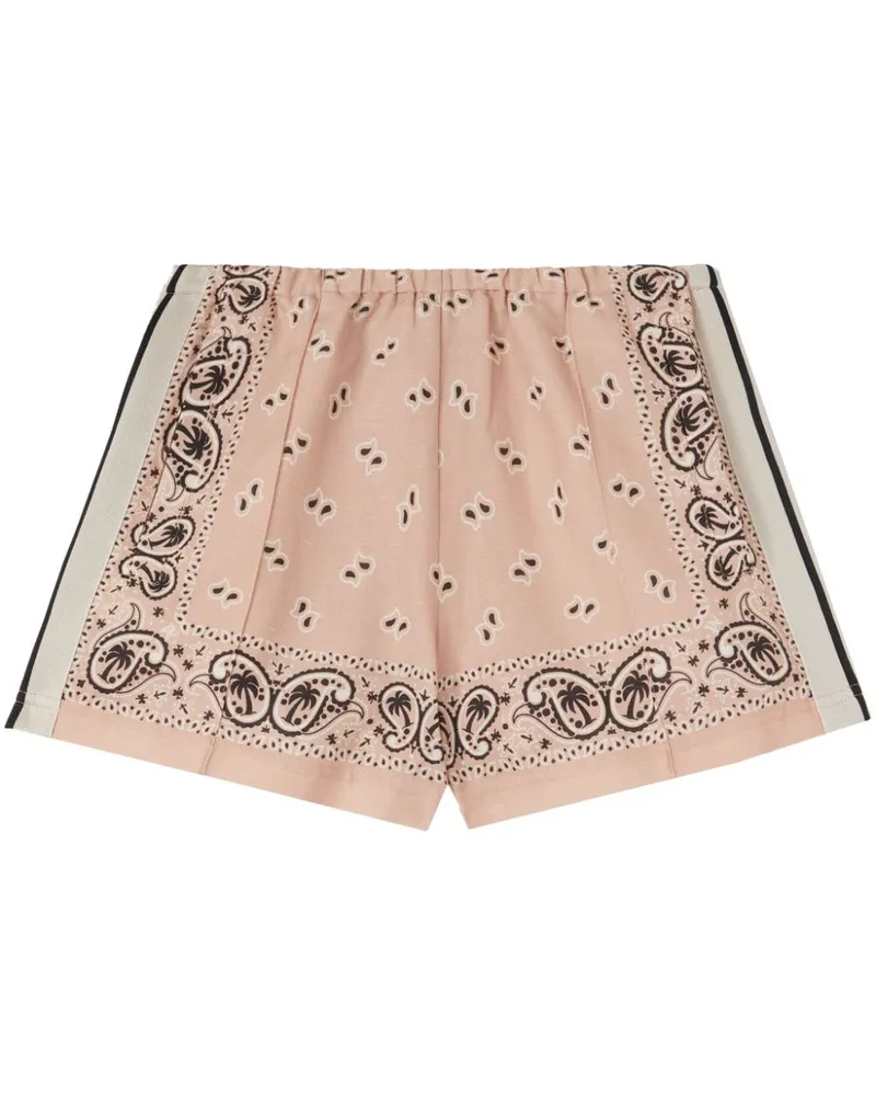 Palm Angels Joggingshorts mit Paisley-Print - Rosa Rosa