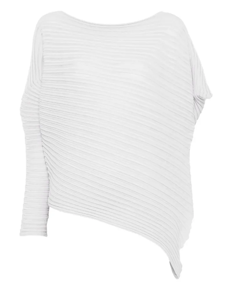 Issey Miyake Stream Oberteil - Weiß Weiß