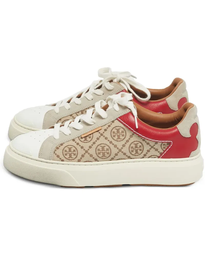 Tory Burch Ladybug logo sneakers - Nude Nude