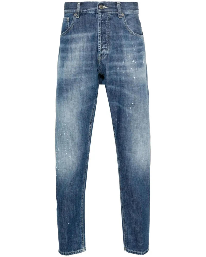 Dondup Tief sitzende Dian Karottenjeans - Blau Blau