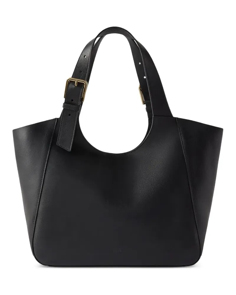 Furla Tote Bag mit Schnalle - Schwarz Schwarz
