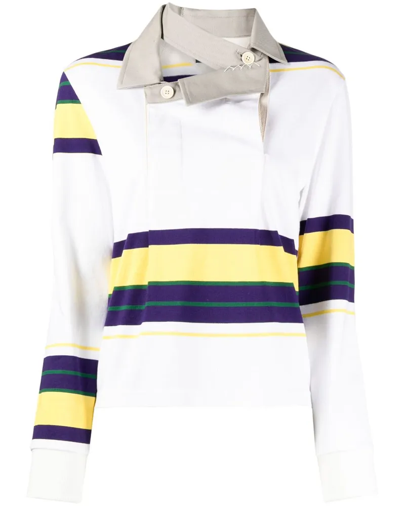 kolor Sweatshirt im Deconstructed-Look - Mehrfarbig Mehrfarbig