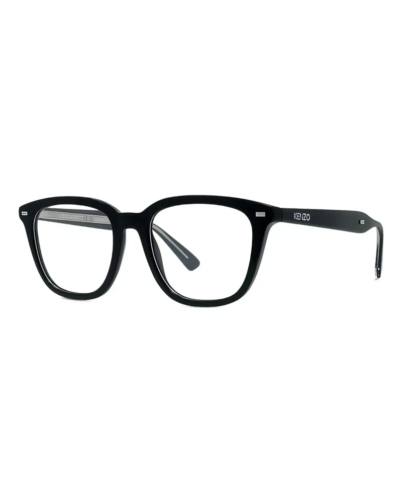 Kenzo Brille mit eckigem Gestell - Schwarz Schwarz
