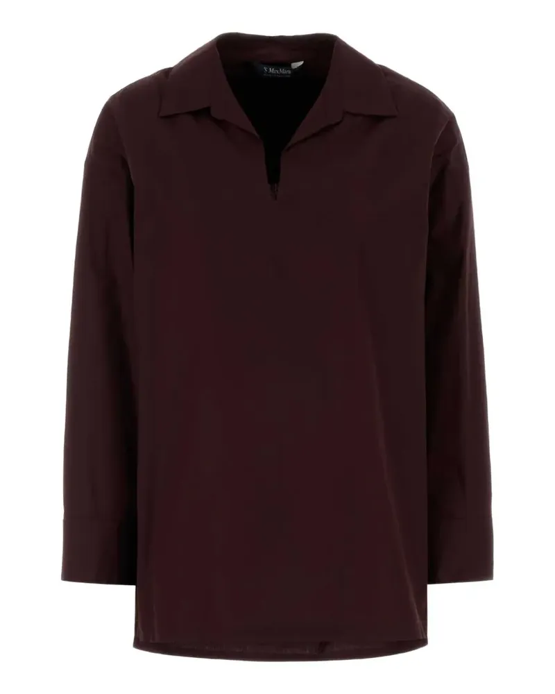 Max Mara poplin blouse - Rot Rot