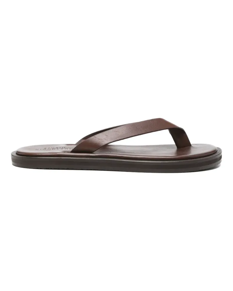 Studio Nicholson Curren leather sandals - Braun Braun