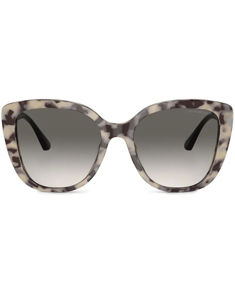 Emporio Armani Cat-Eye-Sonnenbrille - Grau Grau