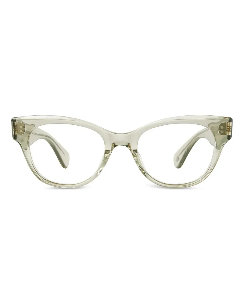 Garrett Leight Octavia Cat-Eye-Brille - Grau Grau