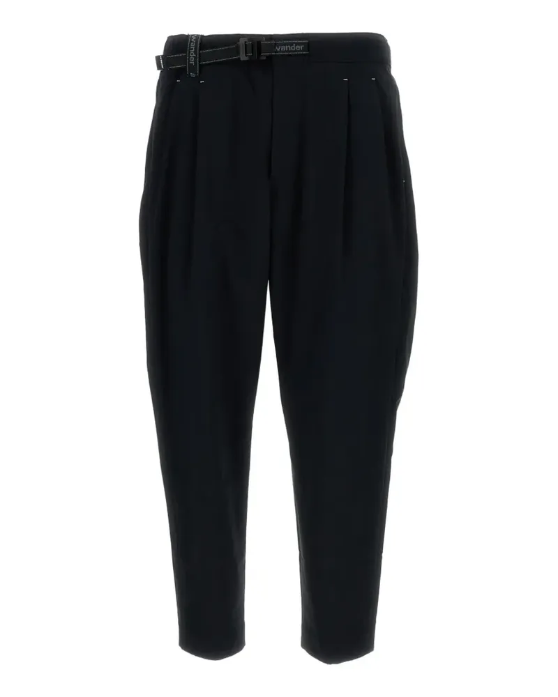 and wander Jogginghose mit Gesäßtasche - Schwarz Schwarz