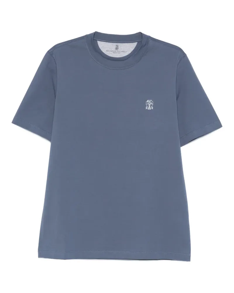 Brunello Cucinelli short-sleeve T-shirt - Blau Blau
