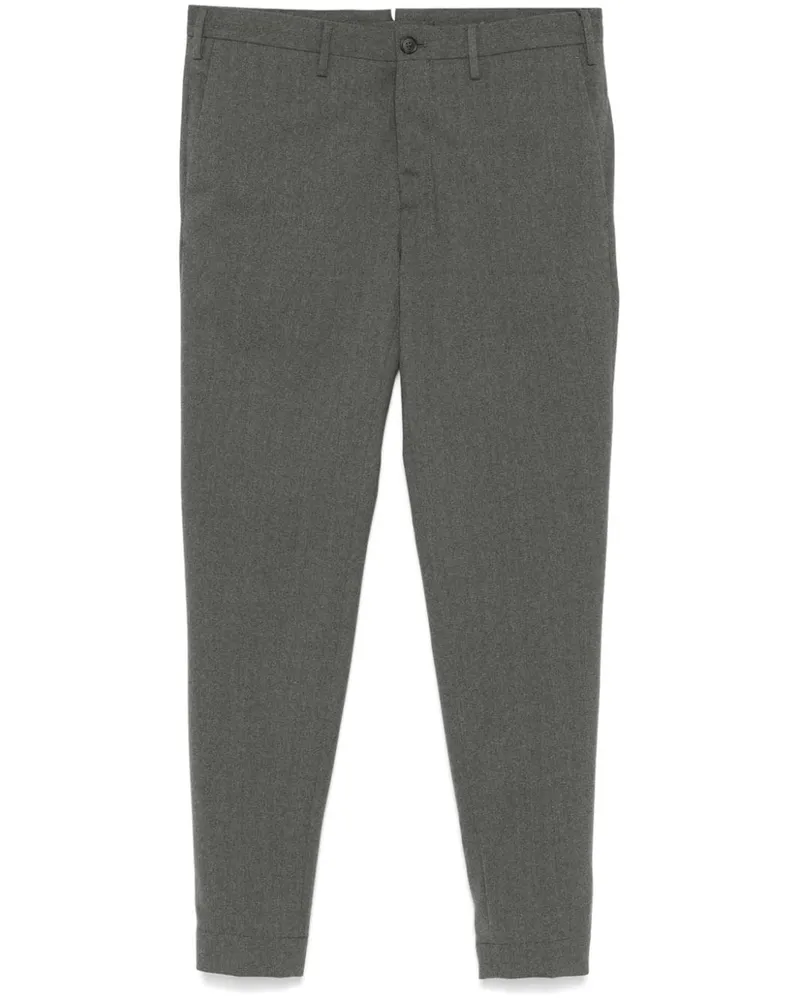Incotex Klassische Tapered-Hose - Grau Grau